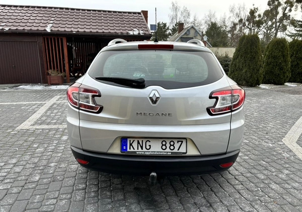 Renault Megane cena 19990 przebieg: 190000, rok produkcji 2009 z Kisielice małe 326